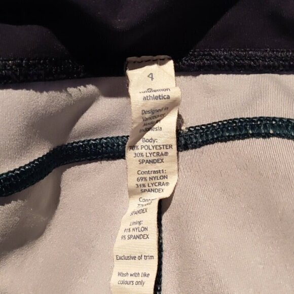 Lululemon Speed Tight Silver Fox Alberta Lake 4 - Picture 9 of 10